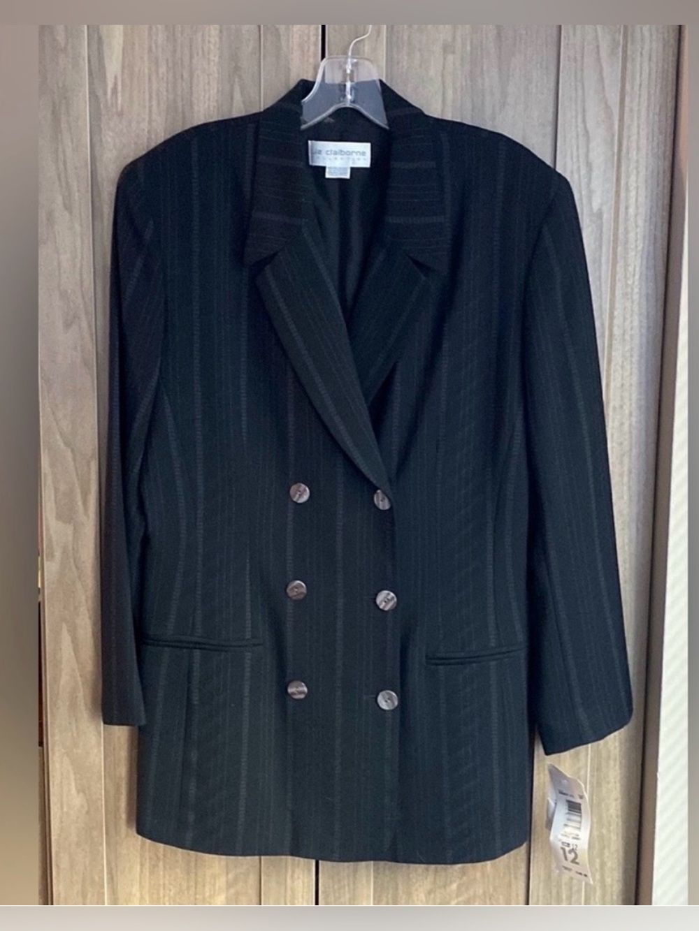 NWT! Liz Claiborne Black Wool Blazer | Size 12